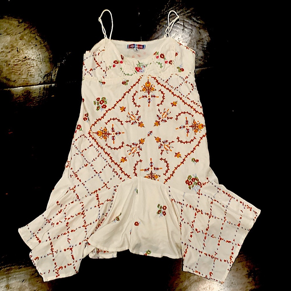 Cute Urban outfitters flower pattern dress.